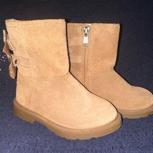 Toddler girls UGG boots size 9.